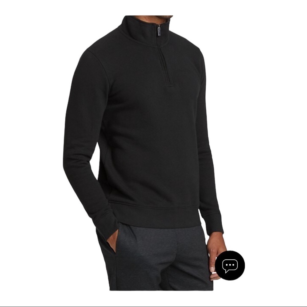 Oscar De La Renta Mens 1/4 Zip Sweater